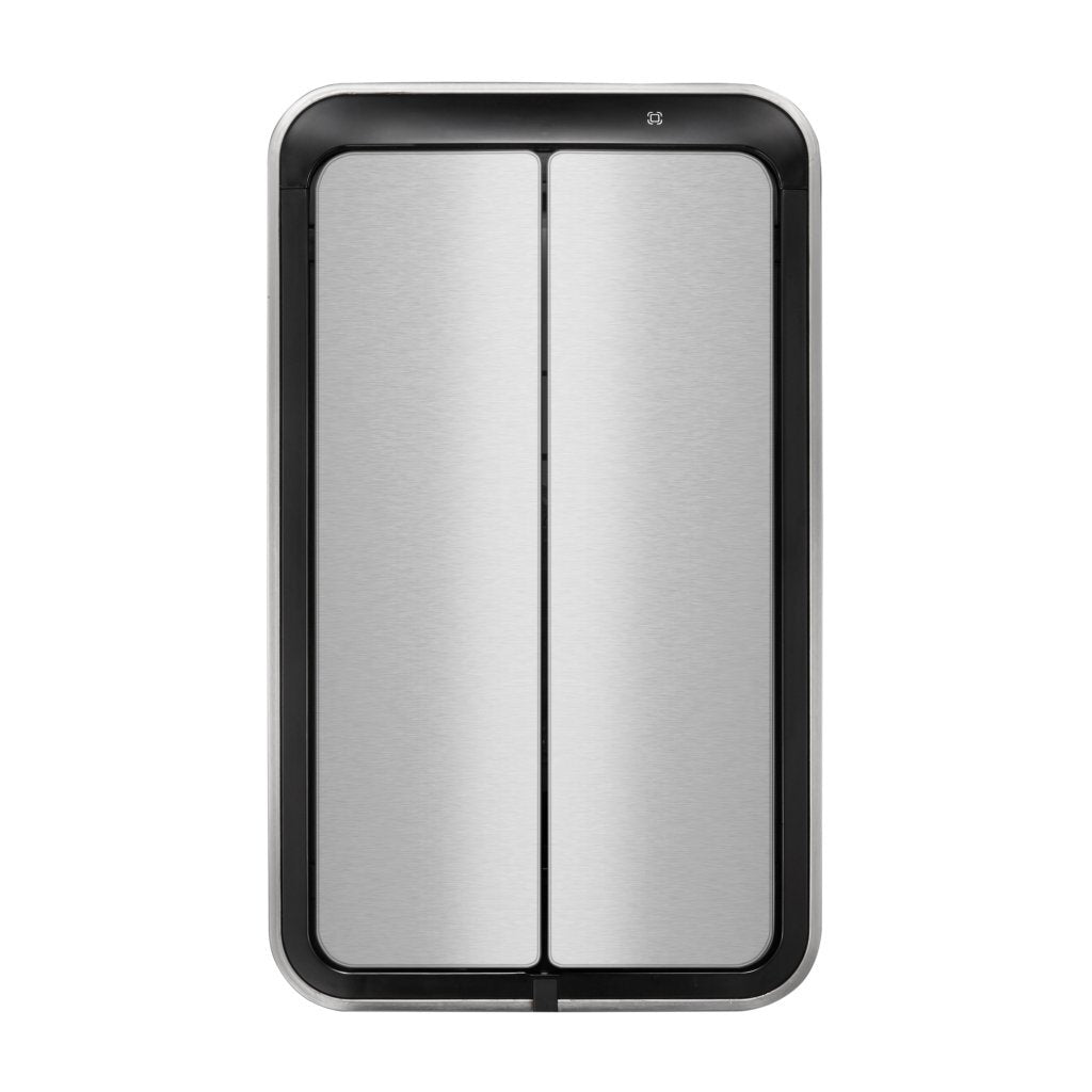 Eko Deluxe Phantomsensor Abfallbehälter 30l mattierter Edelstahl
