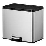 Eko Eko Pedal Bin Essenziale 2x15 L Matzilverkley