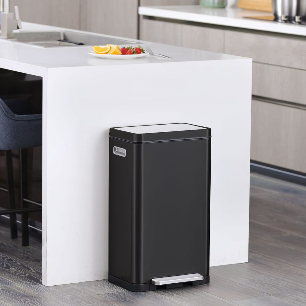 Eko Pedal Bin X-Cube 30 l Schwarz