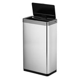 Eko Eko Garbage Can con sensore x 80 L Matt Silver -colorato