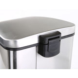 Eko Pedal Bin Grace 35 l Matte silberfarben