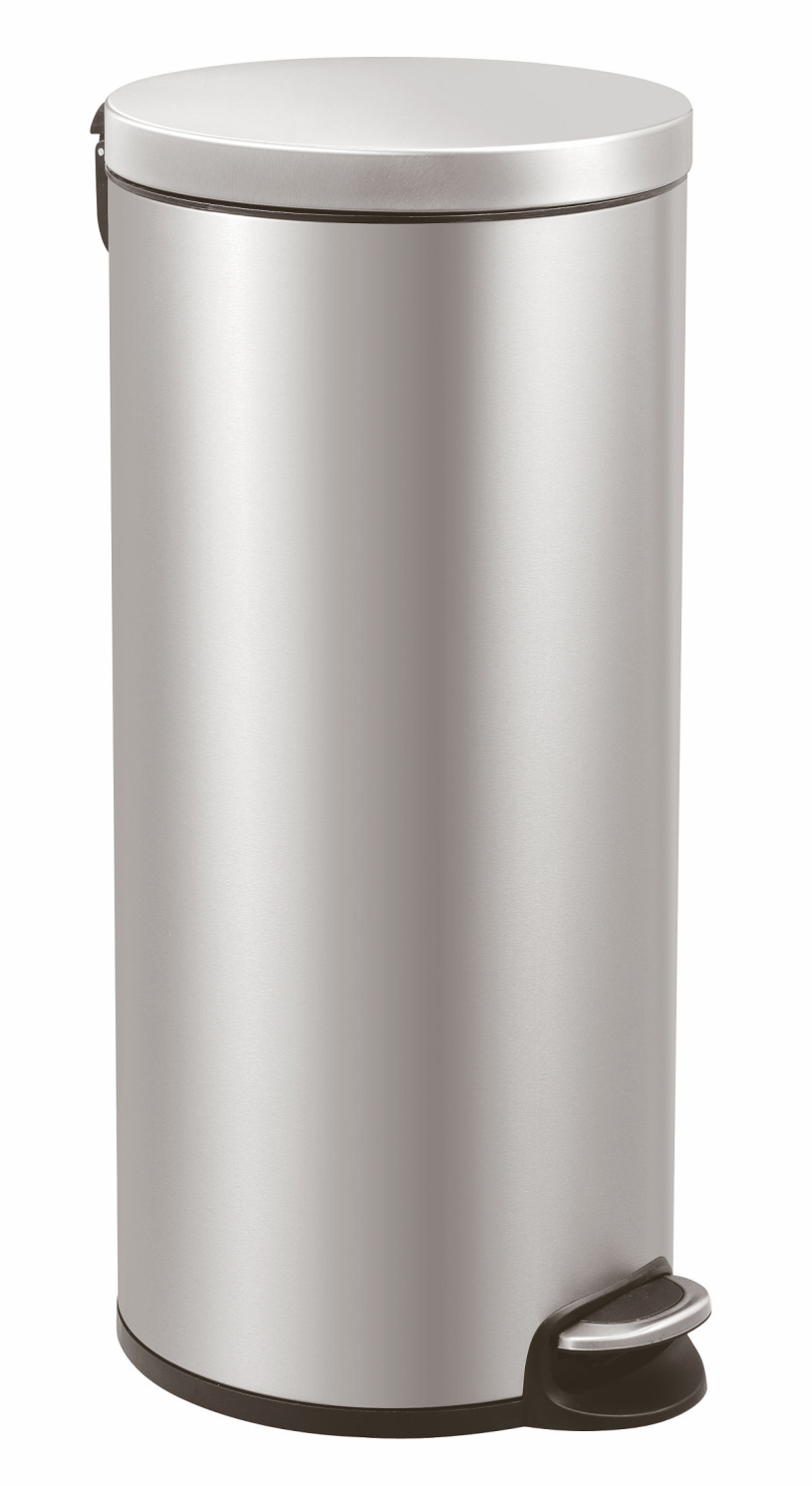 Eko serene Treteimer 30l mattierter Edelstahl