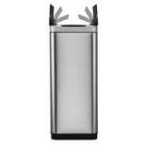 Eko Eko Garbage Can con sensore Phantom 2x20 L Matt Silver -colorato