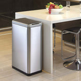 Eko Eko Garbage Can con sensore Phantom 45 L MAPT Silver colorato