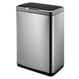 Eko Eko Garbage Can con sensore 45 L Matt Silver -colorato