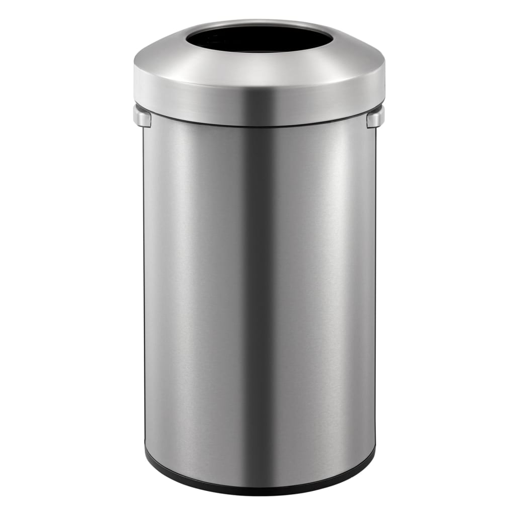 Eko Eko Waste Bin Urban 90 L Matt Silver -Colored