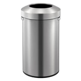 Eko Eko Waste Bin Urban 90 L Matt Silver -Colored