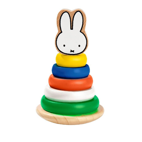 Miffy -Holzstapel -Turm
