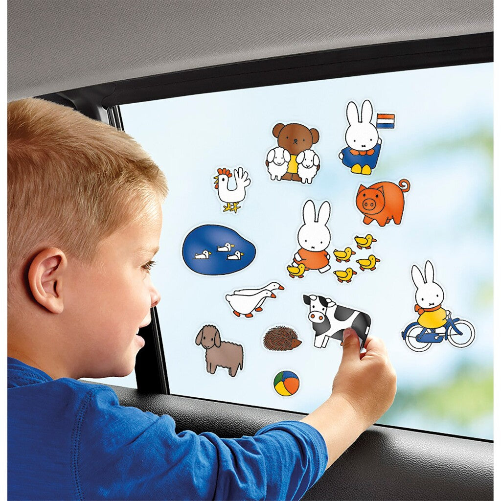 Bambelino -Spielzeug Miffy Fensteraufkleber