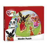 Bambolino Bing Holzpuzzle mit großen Figuren – Lernspielzeug zum Puzzeln lernen – Spielzeug