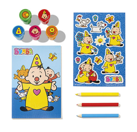Selbstfärbendes Stempelset von Bumba. 3+