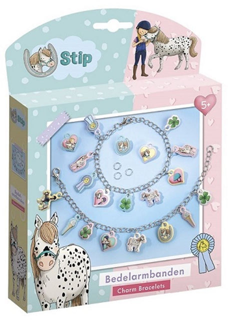Machen Sie die Pony-Armbänder. 3+