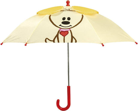 Woezel-Pip-Regenschirm. Gelb. 3+