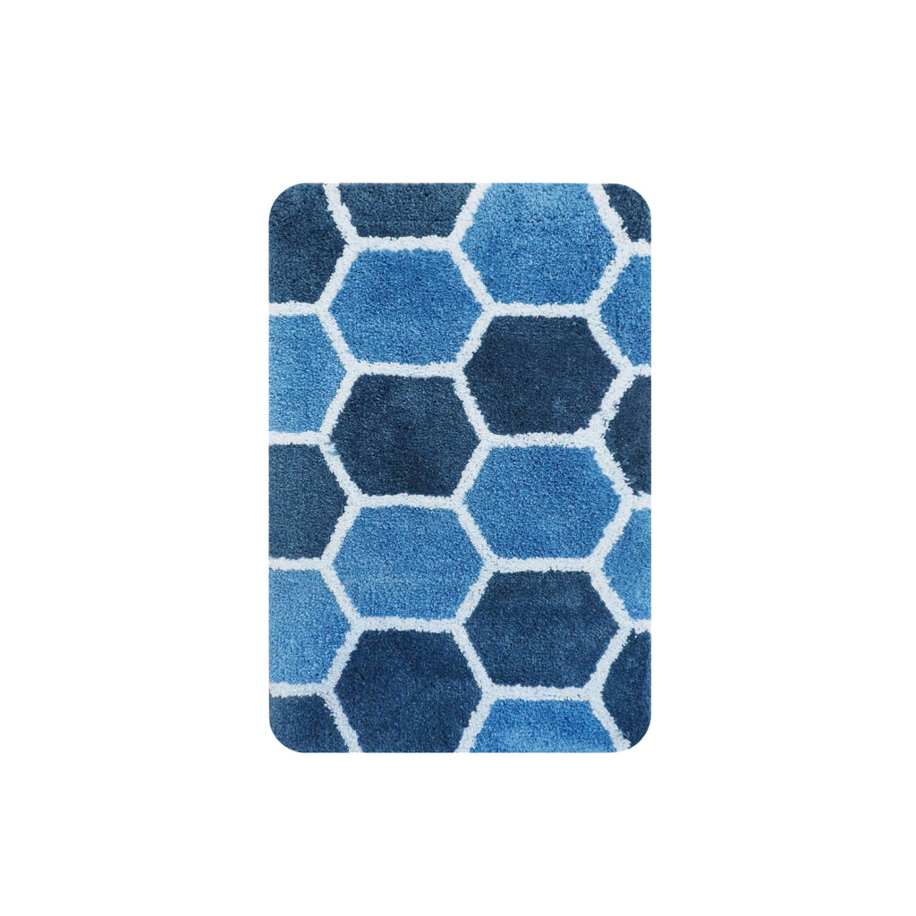 Dutch house dutch house badmat rennes 60x90 cm blauw