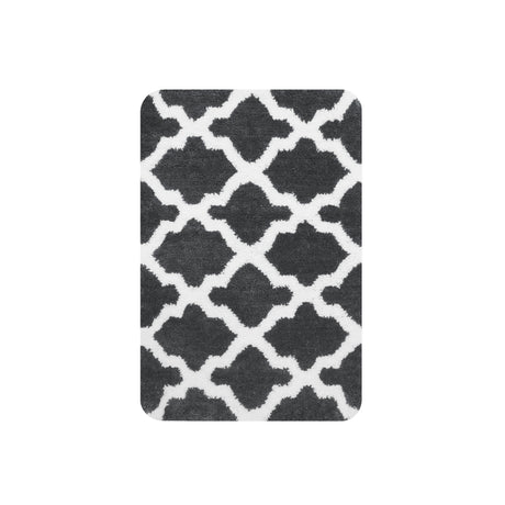 Dutch House Badematte Toulon 60x90 cm schwarz