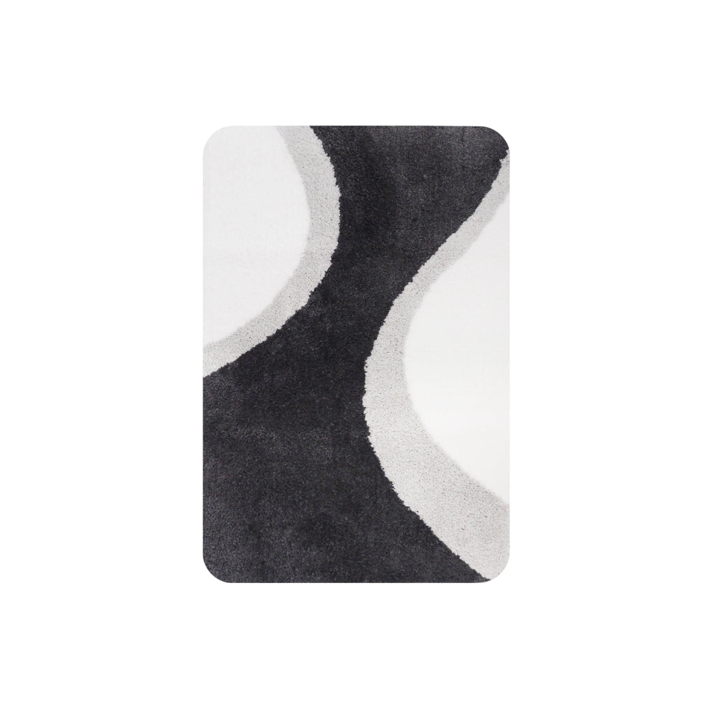 Dutch House Badematte Metz 60x90 cm grau