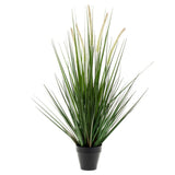 Smaragdkunstgras in Topffuchsschwanz 70 cm
