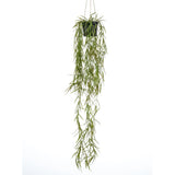 Smaragdkunstpflanze hängt im Topf mit Wachsblume 80 cm