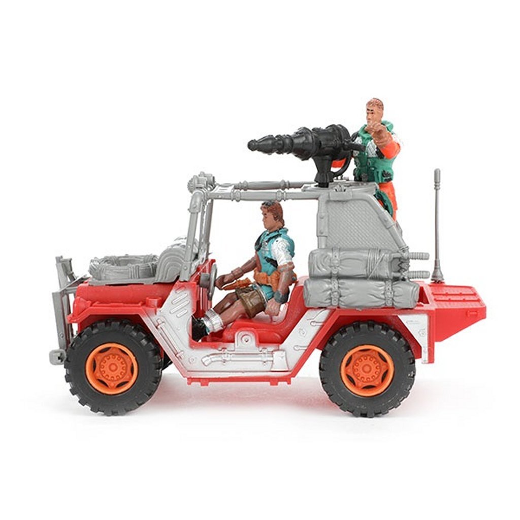 World of Dinosaurs play set Jeep with Dino