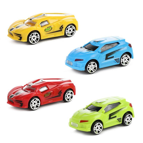 Turbo-Racer-Sammlerkoffer mit Autos und Spielmatte, 6-teilig.