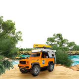 Toi-toys Vehicool Auto + Kanu + Reibung + Licht und Ton