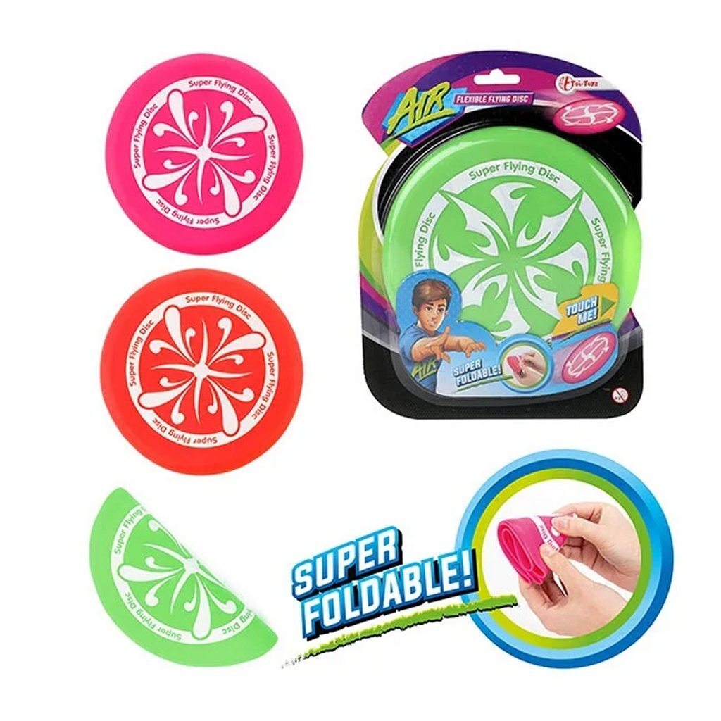 Toi-Toys Air Superflexible rubber Frisbee 17 cm different versions