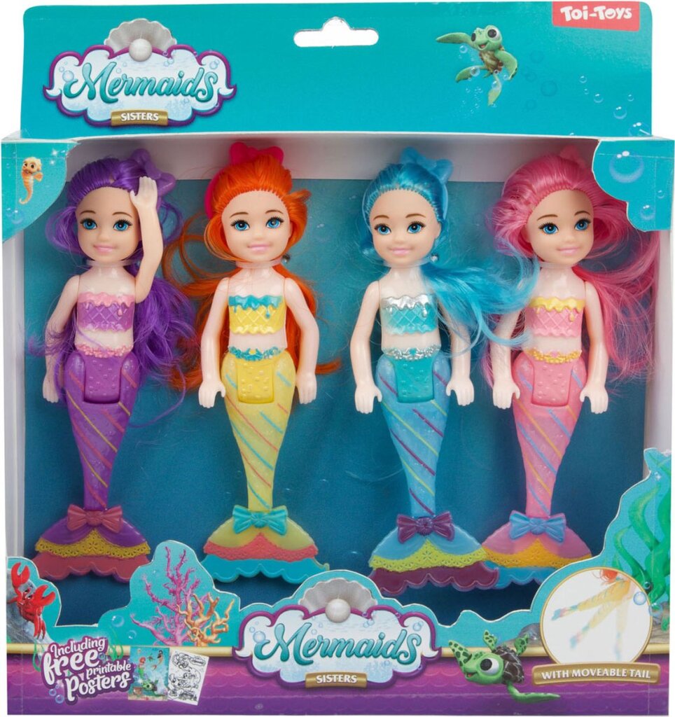 Mermaids mermaid pop sisters, 4st.