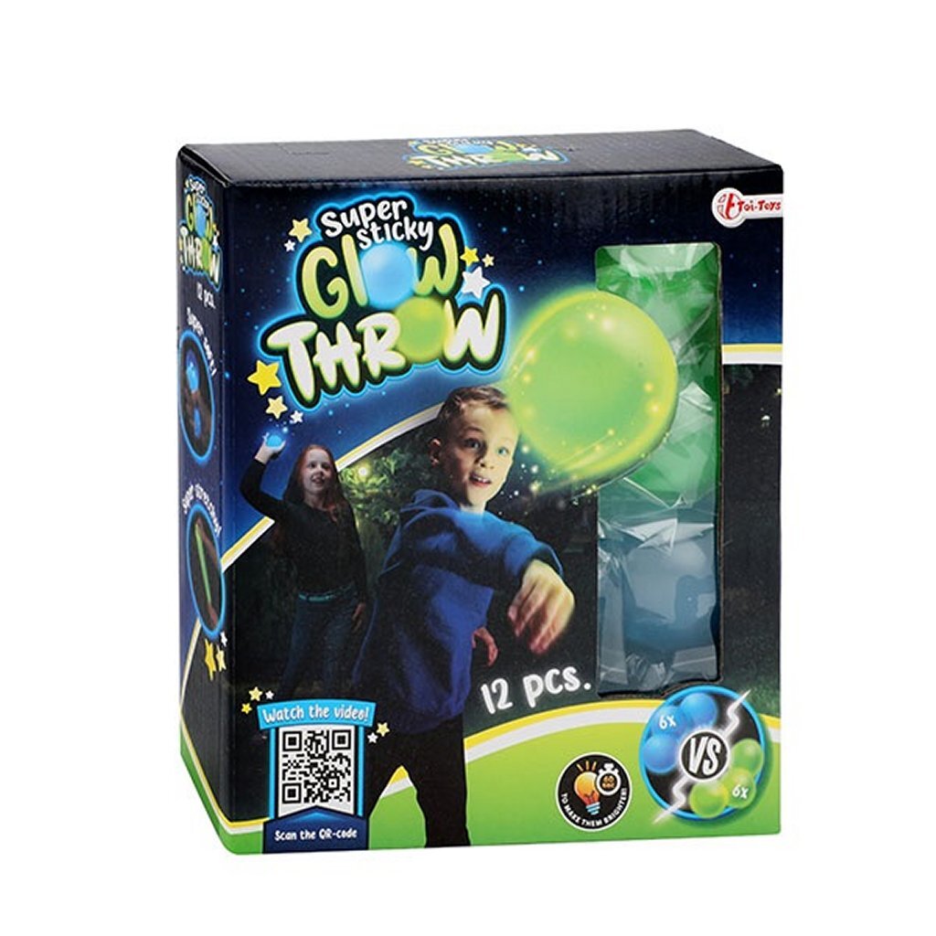 Toi-toys Glow házet záři do tmavého balíčku 12 kusů