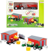 Toi-Toys TOI Toys Traktor Set mit Schuppen verschiedener Versionen