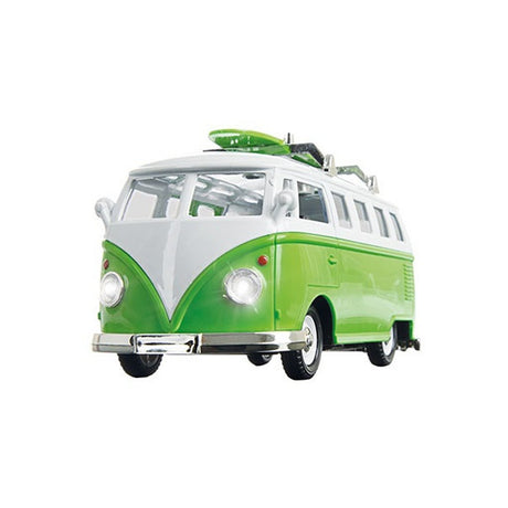 VW-Bus aus Metall + Licht und Sound sortiert