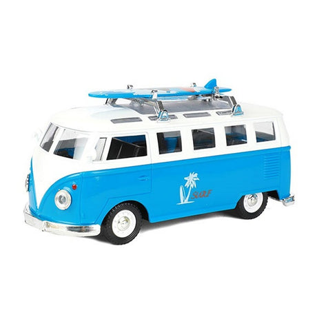 VW-Bus aus Metall + Licht und Sound sortiert