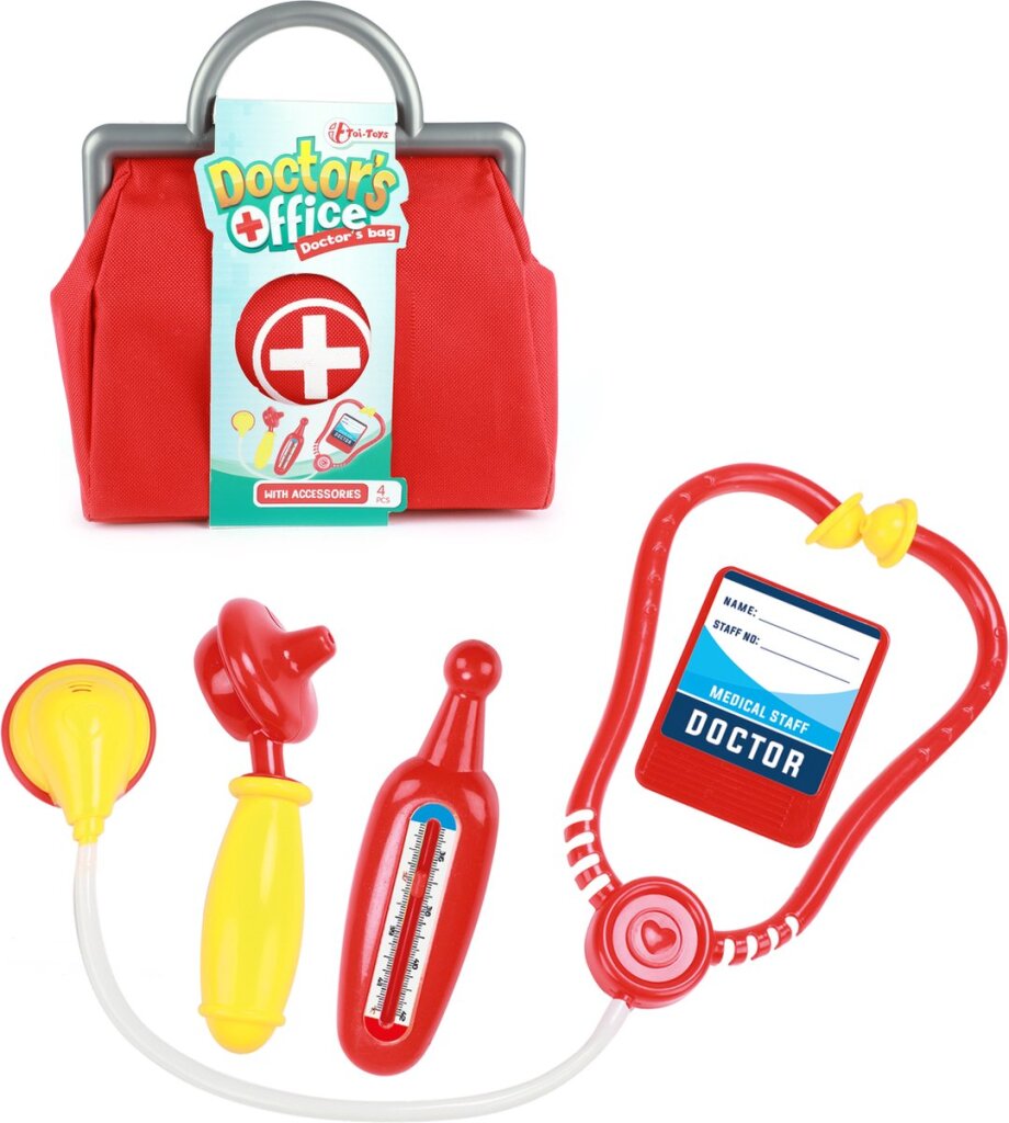 Toi-toys Doctor's Ensemble dans le sac avec pulvérisation et thermomètre