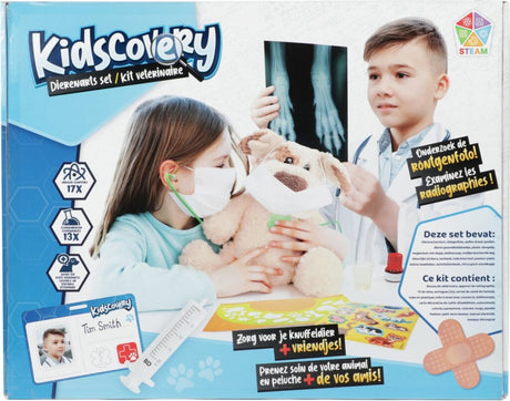 Kidscovery Experiment-Tierarzt-Set XL
