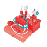 Toi-toys Arztkoffer rot mit Zubehör, 7-teilig.
