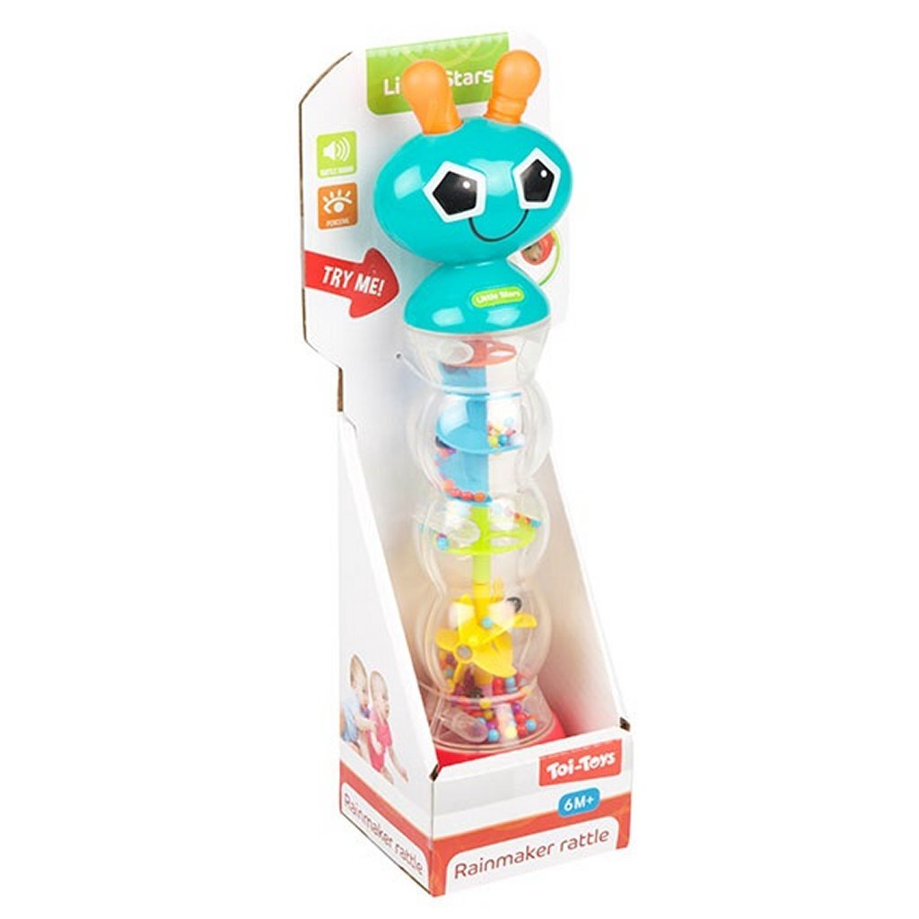 Toi-toys Little Stars Rups Rattle con specchio