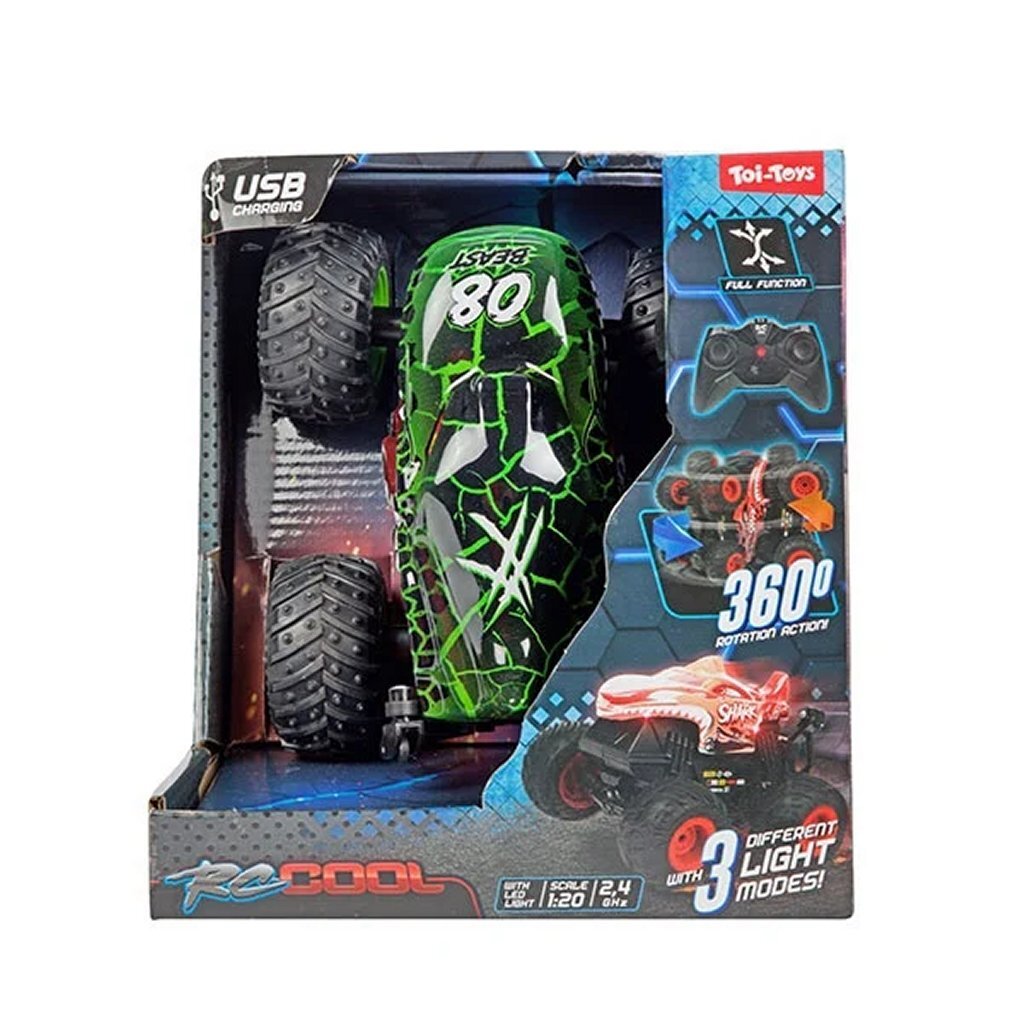 Toi-Toys RC-Cool Monster Truck 1:20 + lahka asorti