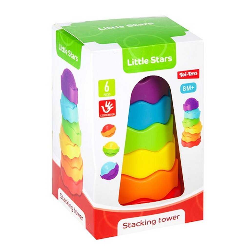 Kleine Sterne Stapelturmtorte 6-teilig