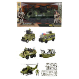 Army Military Vehicle + Soldier And Accessories Various versions