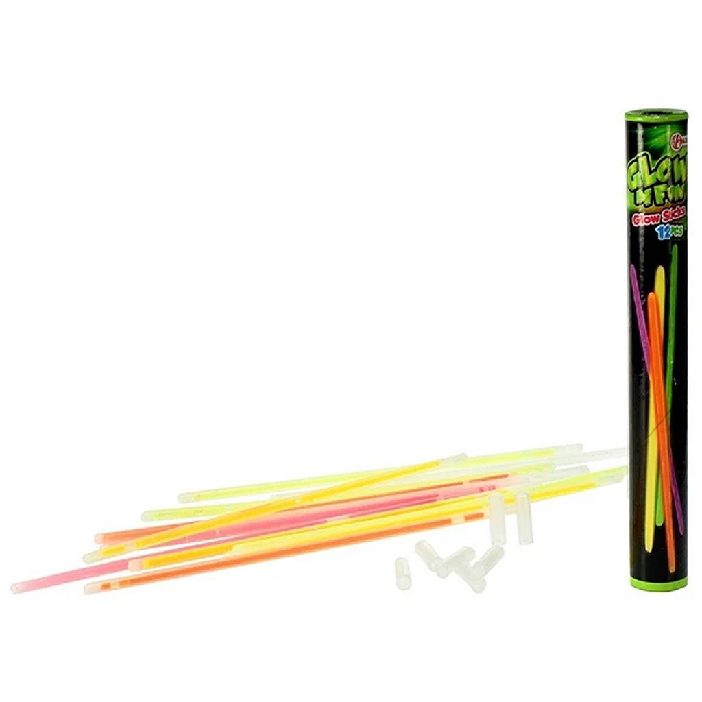 TOI-TOYS GLOW Sticks Bracelets dans le tube