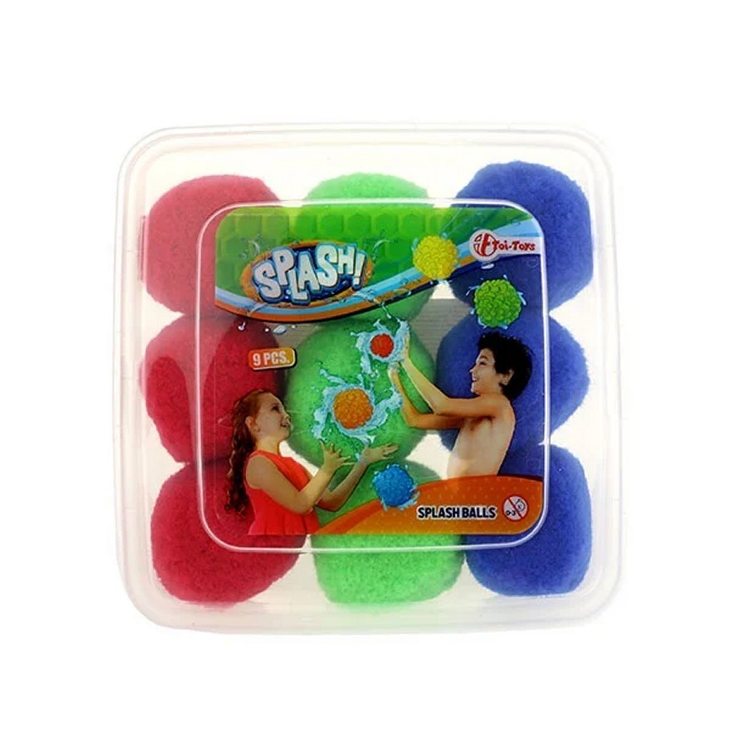 Toi-toys Super Splash Balls, 9st.