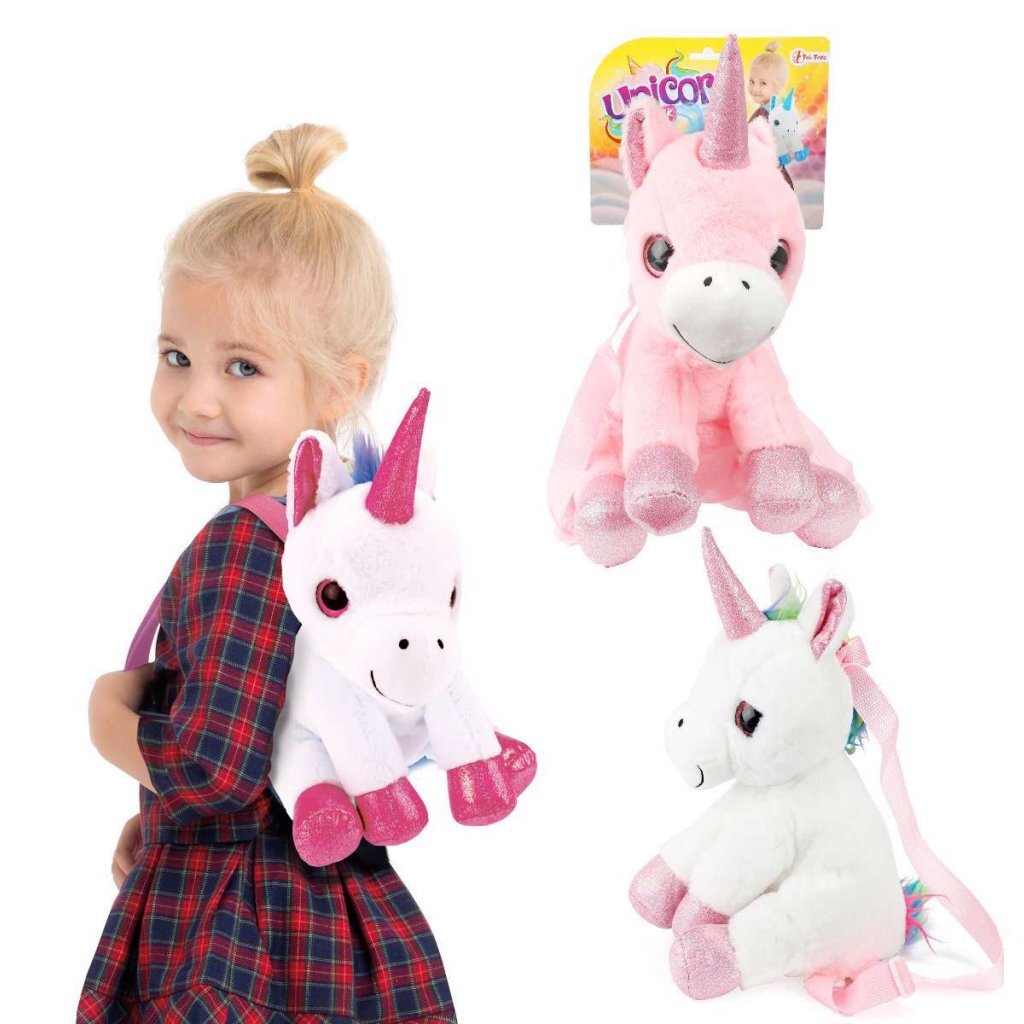 TOI-TOYS Unicorn Cuddle Plecak 30 cm