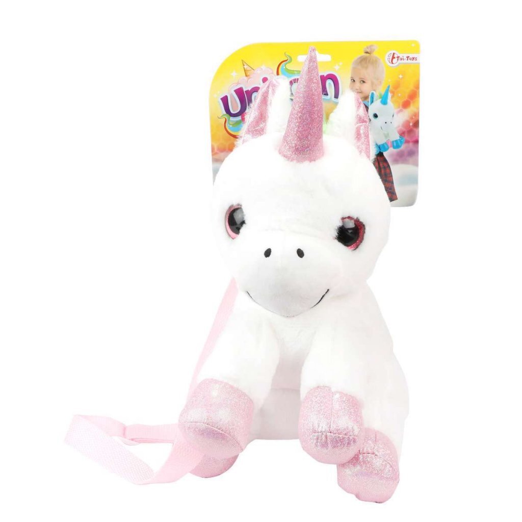 TOI-TOYS UNICORN Cuddle Sac à dos 30 cm