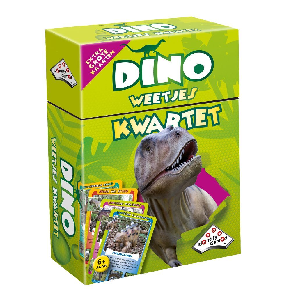 Jeux d'identité Dino's Facts Quartet