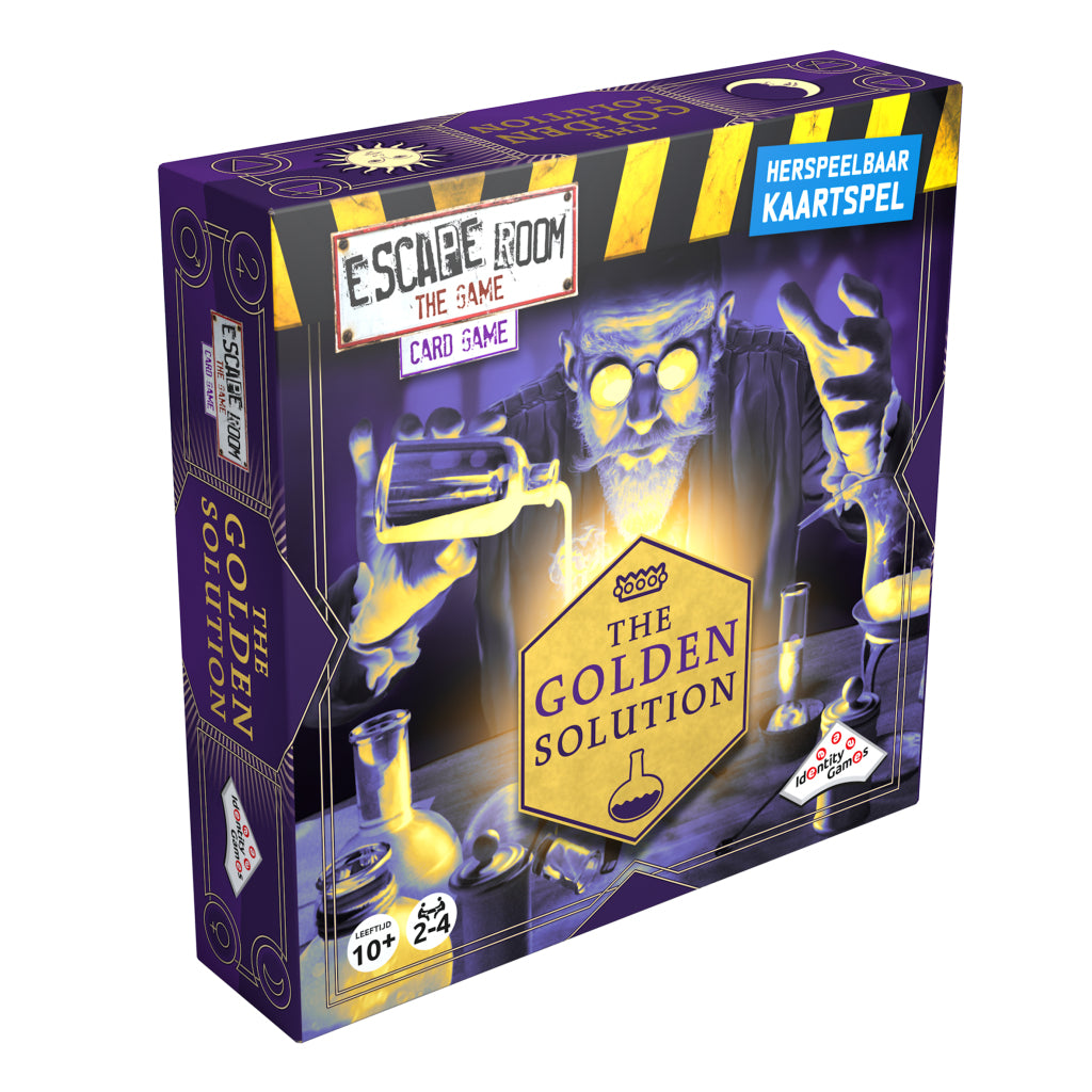 Identity Games Escape Room The Game Kaartspel The Golden Solution