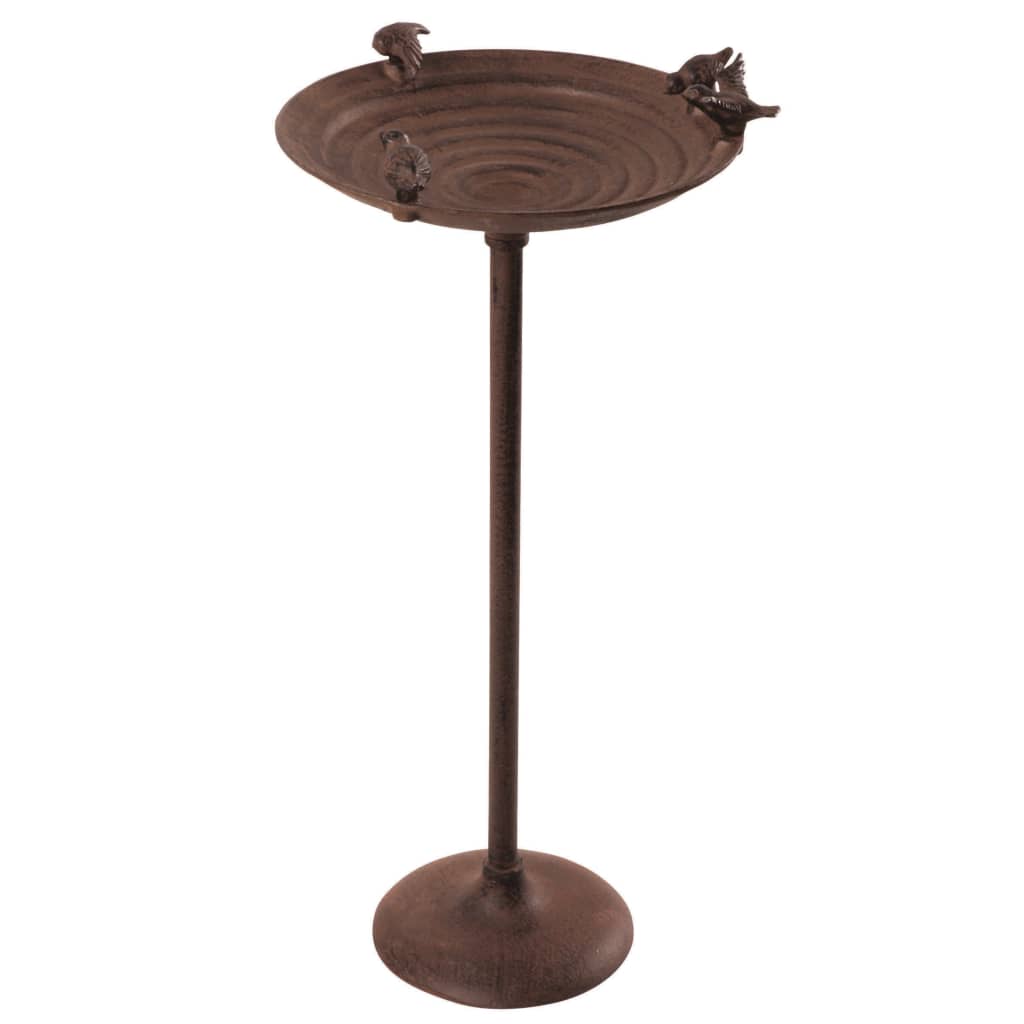 Esschert Design Esschert Design Bird Bath sur la fonte des poteaux