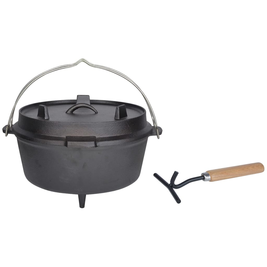 ESSCHERT DESIGN ESSCHERT DESIGN SIMDERPOT CAST IRON 6.5 L Svart FF235