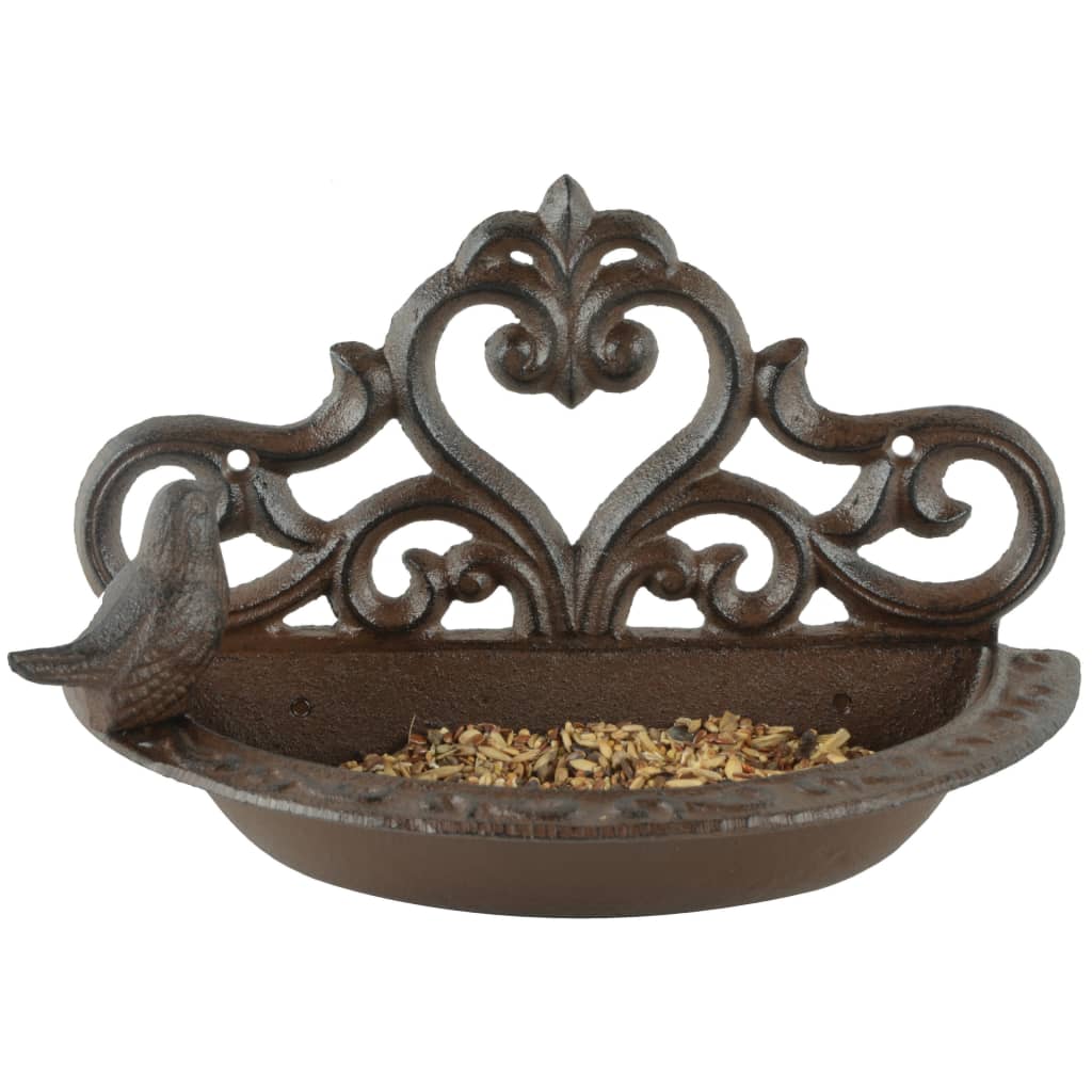 ESSCHERT Design ESSCHERT Design Bird Feed Box Lito Iron Brown Br26