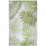 Esschert Design Outdoor Teppich 241x152 cm Dschungelblätter OC22
