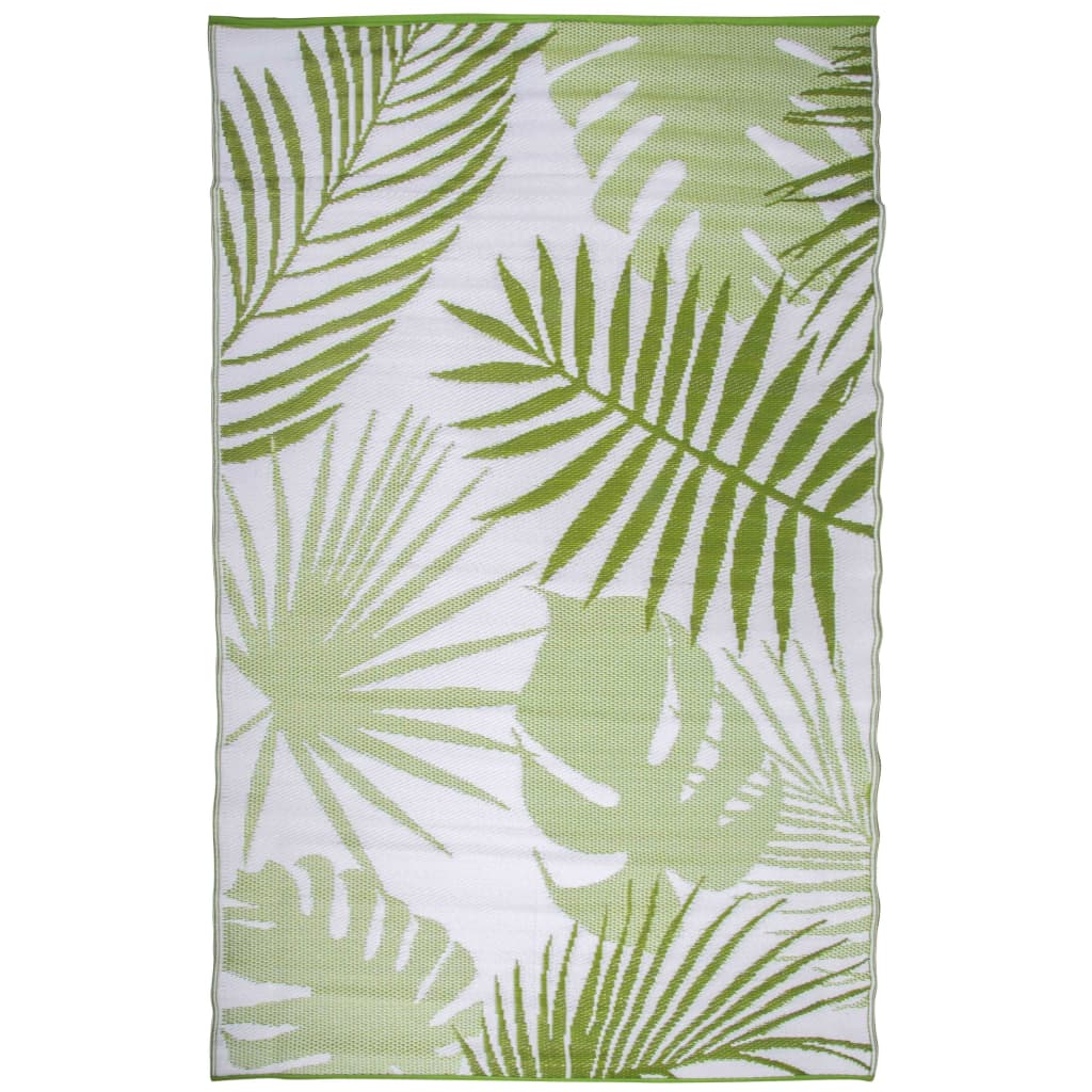 Esschert Design Esschert Design Outdoor Rug 241x152 cm Jungle Leaves OC22