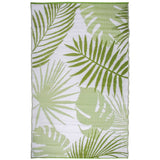 Esschert Design Esschert Design Outdoor Rug 241x152 cm Jungle Leaves OC22